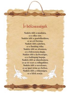 Ír bölcsességek - fali dekoráció