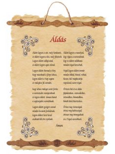 Áldás - fali dekoráció