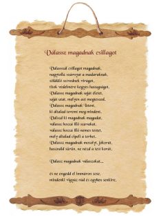 Válassz magadnak csillagot - fali dekoráció