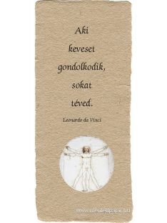 Aki keveset gondolkodik - könyvjelző