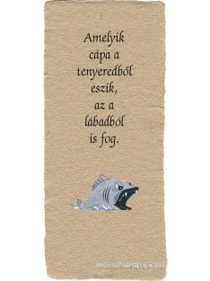 Amelyik cápa - könyvjelző