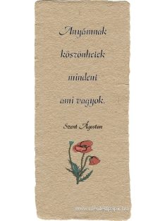 Anyámnak köszönhetek - könyvjelző