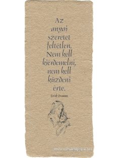 Az anyai szeretet - könyvjelző