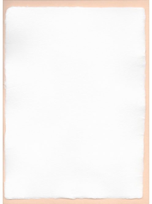 Üres merített papír - A/5, fehér